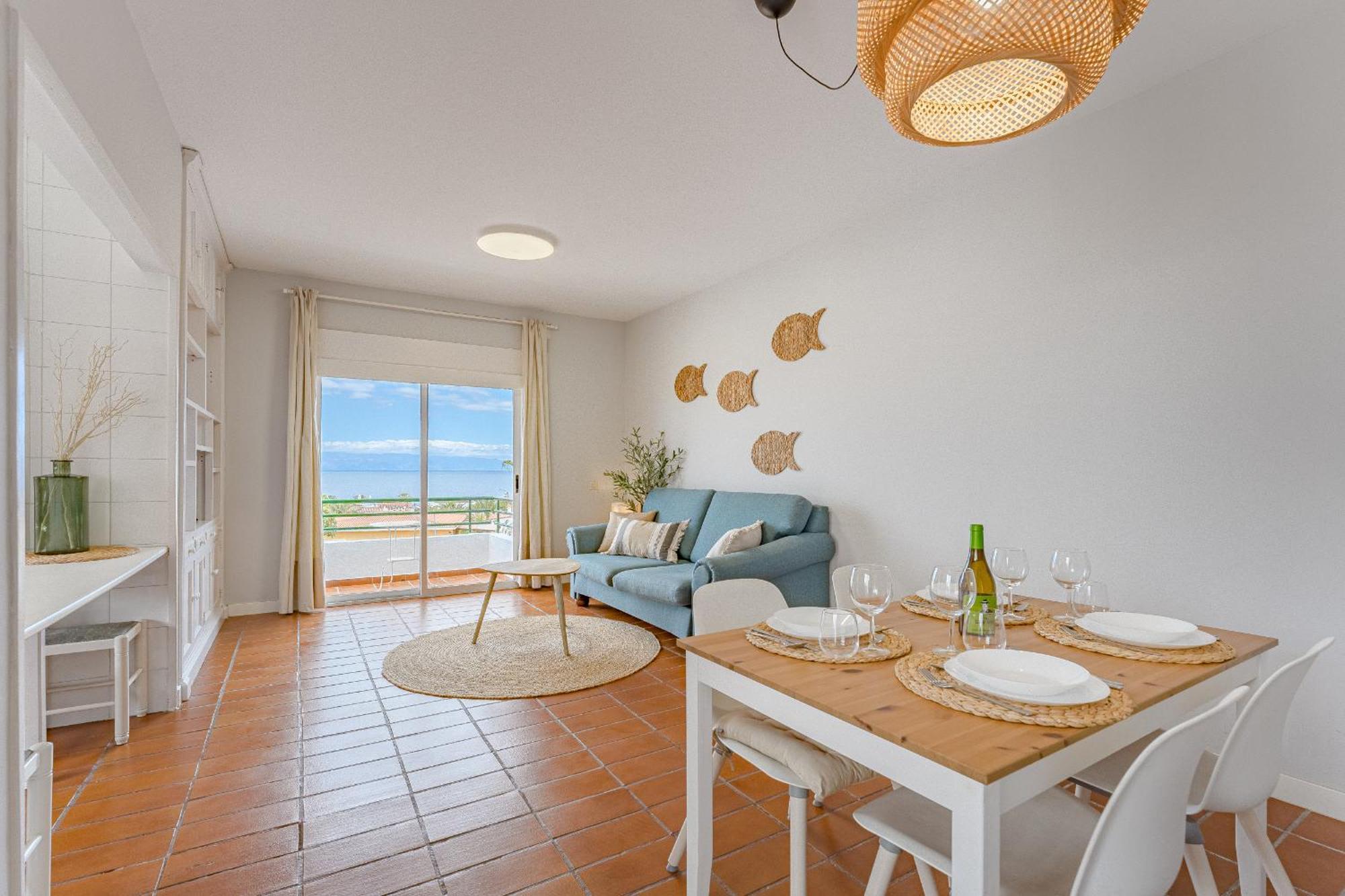 圣地亚哥港2Bdr Ocean View & Large Private Terrace In Puerto De Santiago公寓 外观 照片