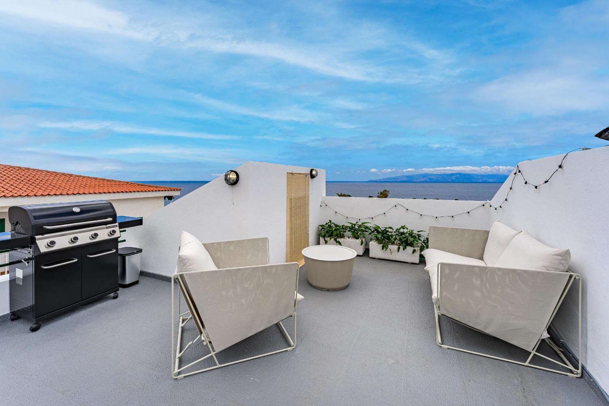 圣地亚哥港2Bdr Ocean View & Large Private Terrace In Puerto De Santiago公寓 外观 照片